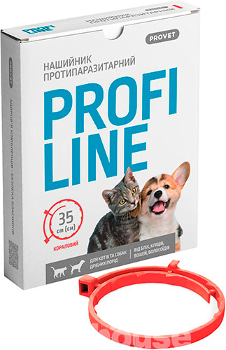ProVET ПрофіЛайн нашийник від бліх та кліщів для котів і собак, 35 см, фото 3