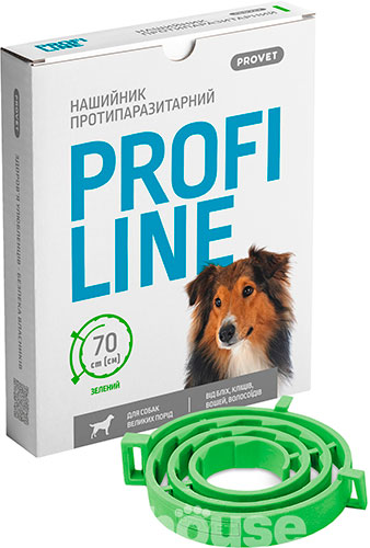 ProVET ПрофіЛайн нашийник від бліх та кліщів для собак, 70 см, фото 3