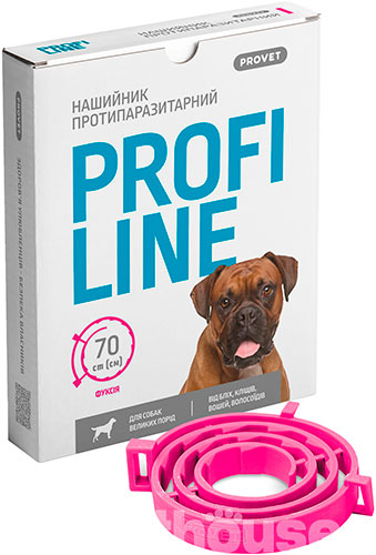 ProVET ПрофіЛайн нашийник від бліх та кліщів для собак, 70 см, фото 5