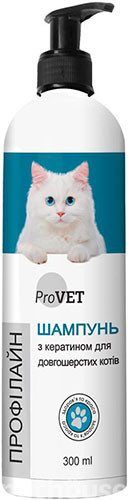 ProVET ПрофиЛайн Шампунь с кератином для длинношерстных кошек