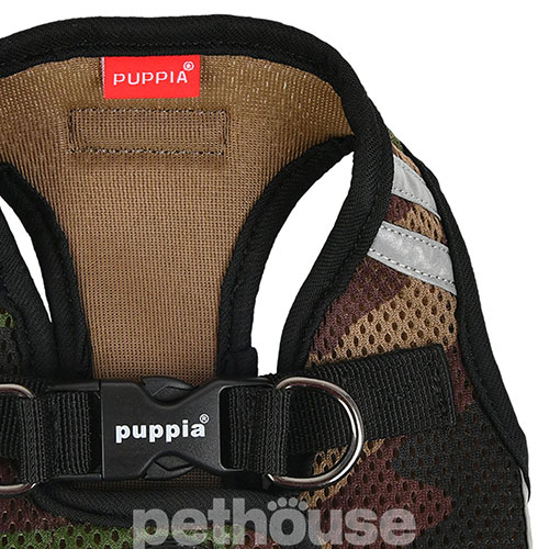Puppia Soft Vest М'яка шлея зі світловідбивними елементами для собак, фото 4