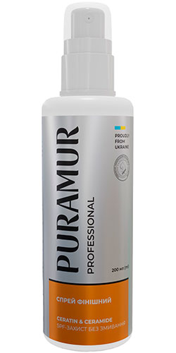 Puramur Professional Ceratin and Ceramide SPF Фінішний спрей для котів і собак