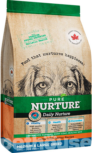 Pure Nurture Daily Lamb with Barley Medium & Large Dog Adult