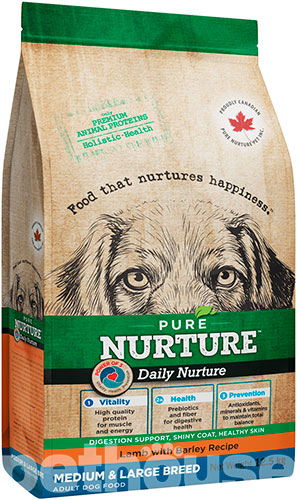 Pure Nurture Daily Lamb with Barley Medium & Large Dog Adult