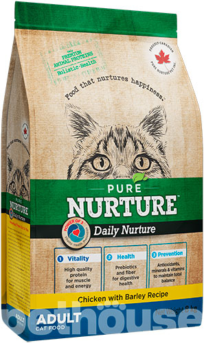 Pure Nurture Daily Chicken with Barley Cat Adult