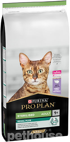 Purina Pro Plan Cat Adult Sterilised Renal Plus Turkey, фото 2