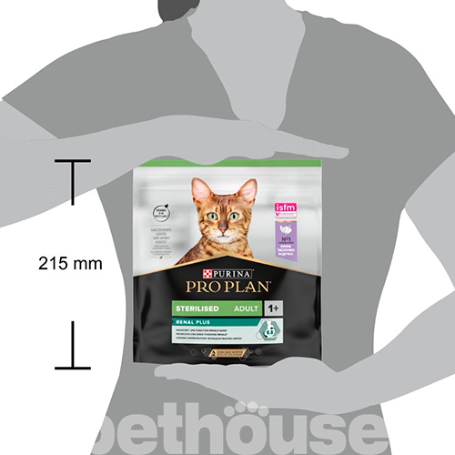 Purina Pro Plan Cat Adult Sterilised Renal Plus Turkey, фото 5