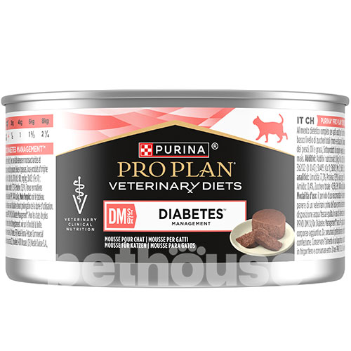 Purina Pro Plan VD DM St/Ox — Diabetes Management Feline (консерви)