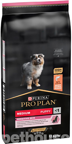 Purina Pro Plan Puppy Medium Sensitive Skin OptiDerma