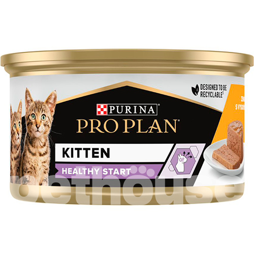 Purina Pro Plan Kitten Healthy Start Мусс с курицей для котят, фото 2