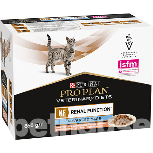 Purina Pro Plan VD NF — Renal Function Feline Шматочки в підливі з лососем для котів