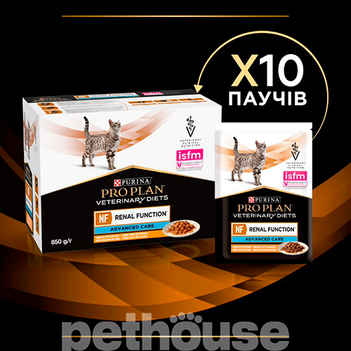 Purina Pro Plan VD NF — Renal Function Feline Шматочки в підливі з куркою для котів