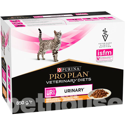 Purina Pro Plan VD UR St/Ox — Urinary Feline Кусочки в подливке с курицей для кошек