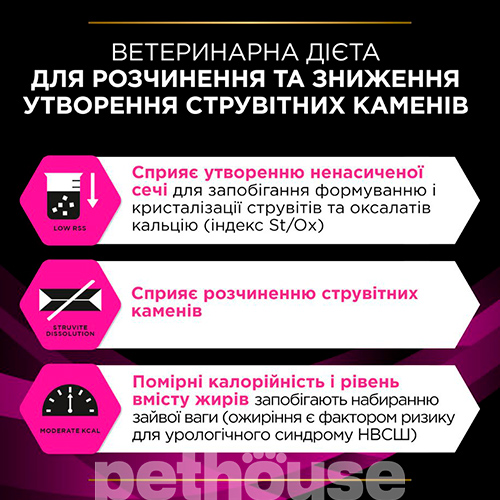 Purina Pro Plan VD UR St/Ox — Urinary Feline Кусочки в подливке с курицей для кошек