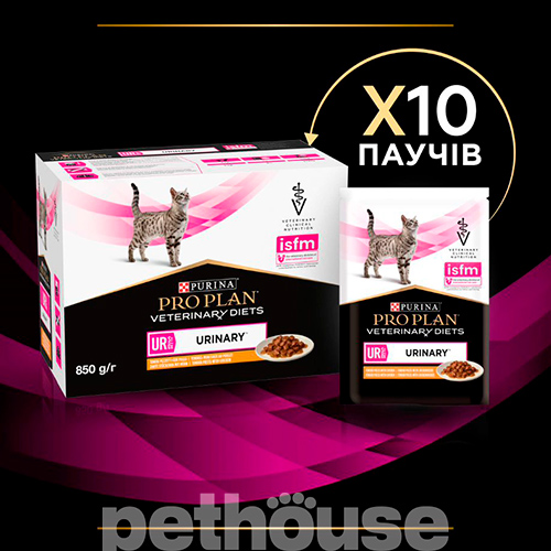 Purina Pro Plan VD UR St/Ox — Urinary Feline Кусочки в подливке с курицей для кошек