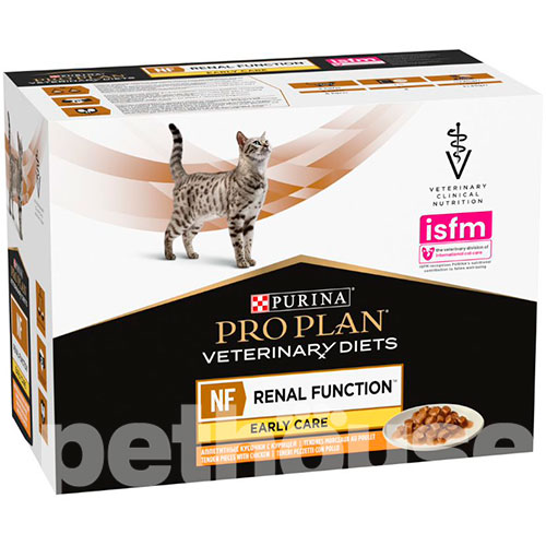 Purina Pro Plan VD NF — Renal Function Early Care Feline Шматочки в підливі з куркою для котів