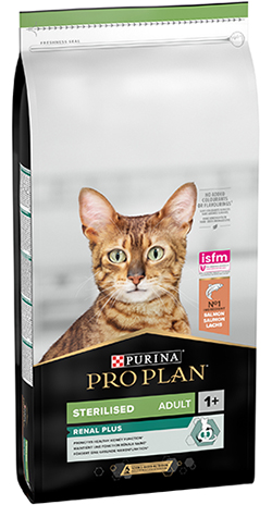 Purina Pro Plan Cat Adult Sterilised Renal Plus Salmon