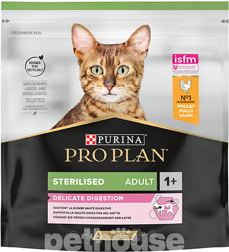 Purina Pro Plan Cat Adult Sterilised Delicate Digestion Chicken