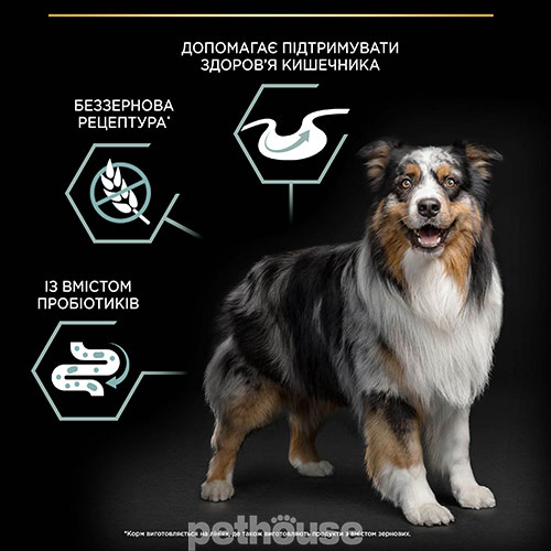 Purina Pro Plan Dog Adult Grain Free Medium & Large Sensitive Digestion Turkey