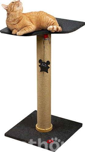 Red Point Когтеточка с платформой джутовая, 76 см когтеточки для кошеккупить в Киеве, цена - 1571 грн в Украине