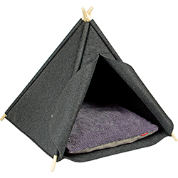 Red Point Wigwam Midi Домик-вигвам для кошек и собак, серый