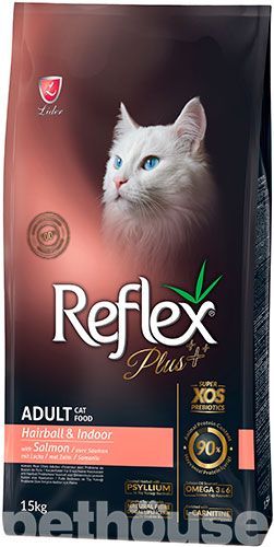 Reflex Plus Cat Adult Hairball & Indoor Salmon