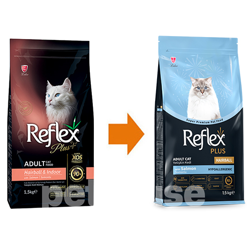 Reflex Plus Cat Adult Hairball & Indoor Salmon Reflex Plus Cat Adult Hairball & Indoor Salmon