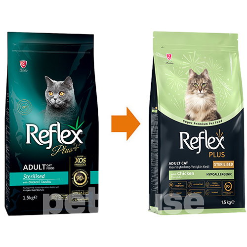 Reflex Plus Cat Adult Sterilised Chicken