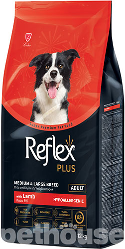 Reflex Plus Dog Adult Medium & Large Breeds Lamb & Rice