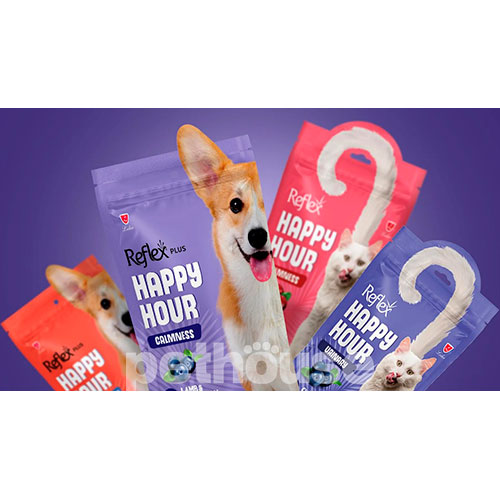 Reflex Plus Happy Hour Adult Dog Treat Calmness Lamb & Blueberry