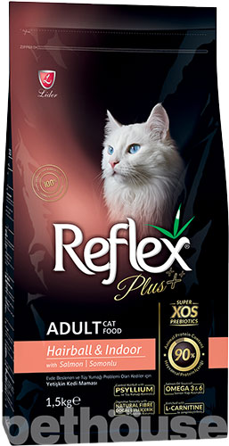 Reflex Plus Cat Adult Hairball & Indoor Salmon