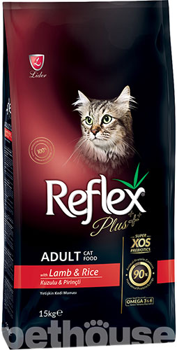 Reflex Plus Cat Adult Lamb & Rice, фото 2