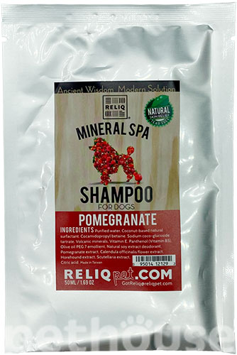 RELIQ Mineral Spa Pomegranate Шампунь із гранатом для собак і котів, фото 2