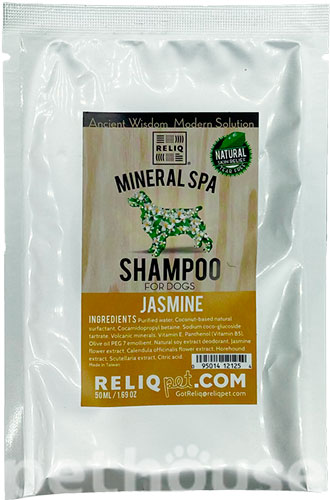 RELIQ Mineral Spa Jasmine Шампунь із жасмином для собак і котів, фото 2