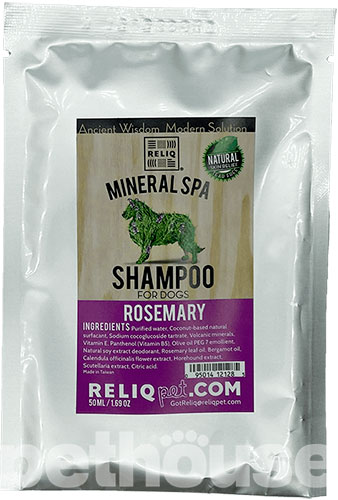 RELIQ Mineral Spa Rosemary Шампунь із розмарином для собак і котів, фото 2