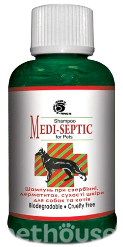 Ring5 Medi Septic Shampoo Антибактеріальний шампунь для собак і котів