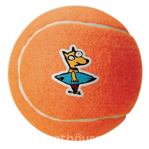 Rogz Molecules Теннисный мяч для собак, оранжевый