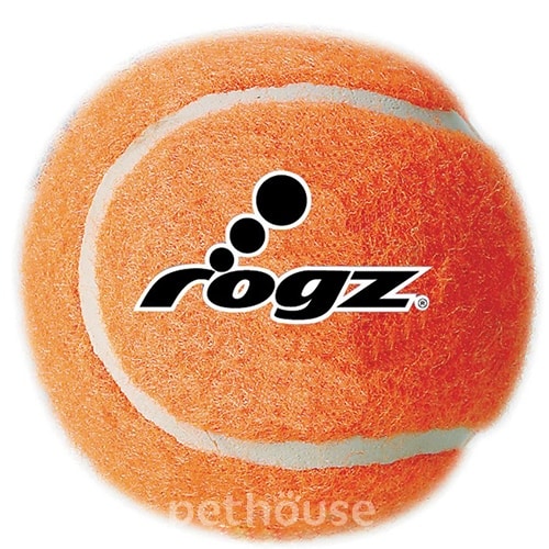 Rogz Molecules Тенісний м'яч для собак, помаранчевий, фото 2
