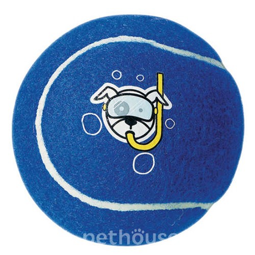 Rogz Molecules Теннисный мяч для собак, синий