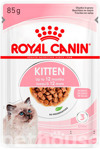 Royal Canin Kitten Instinctive в соусі