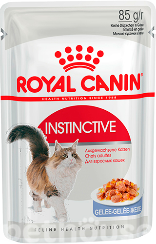 Royal Canin Instinctive в желе для кошек