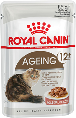 Royal Canin Ageing 12+ в соусі для котів
