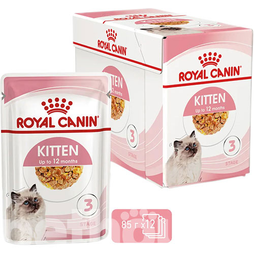 Royal Canin Kitten Instinctive в желе, фото 2