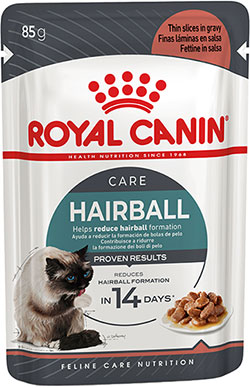 Royal Canin Hairball Care в соусе для кошек
