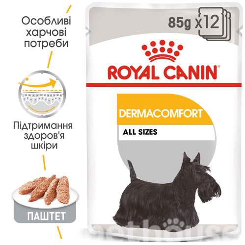 Royal Canin Dermacomfort у паштеті для собак, фото 2