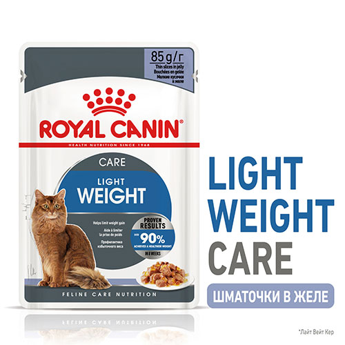 Royal Canin Light Weight Care в желе для котів
