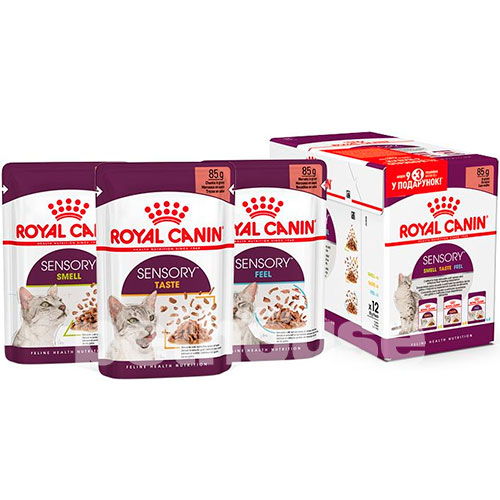 Royal Canin Multi-Pack Sensory в соусе для кошек, фото 2