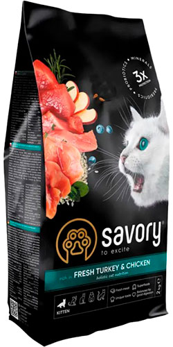 Savory Kitten Chicken With Fresh Turkey