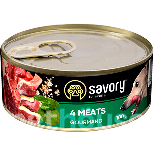 Savory Dog Adult 4 Meats, фото 2