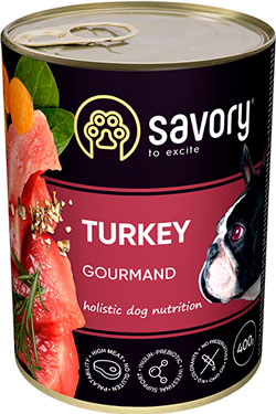 Savory Dog Adult Turkey